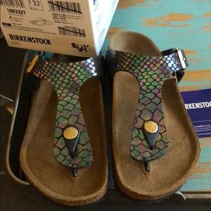 Kids Birkenstock Multicolor Size 32